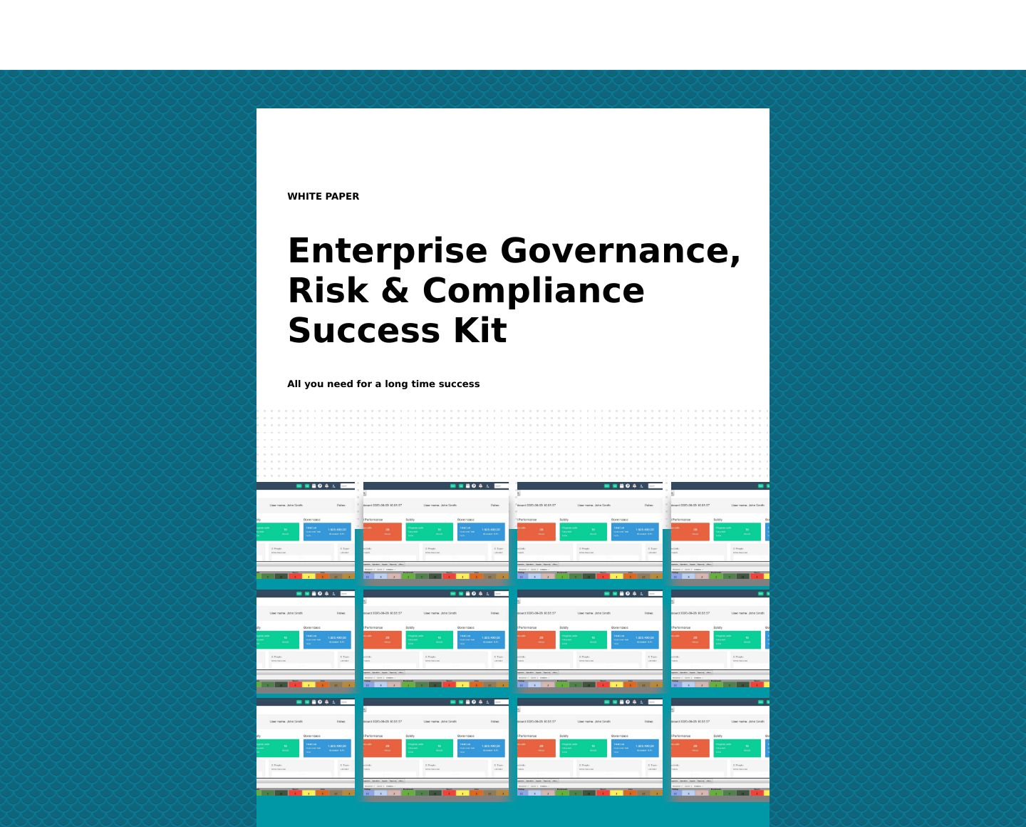 Accelerating Change in Enterprises with an GRC Management Tool
